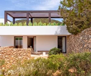Ibiza terrace design luxury house